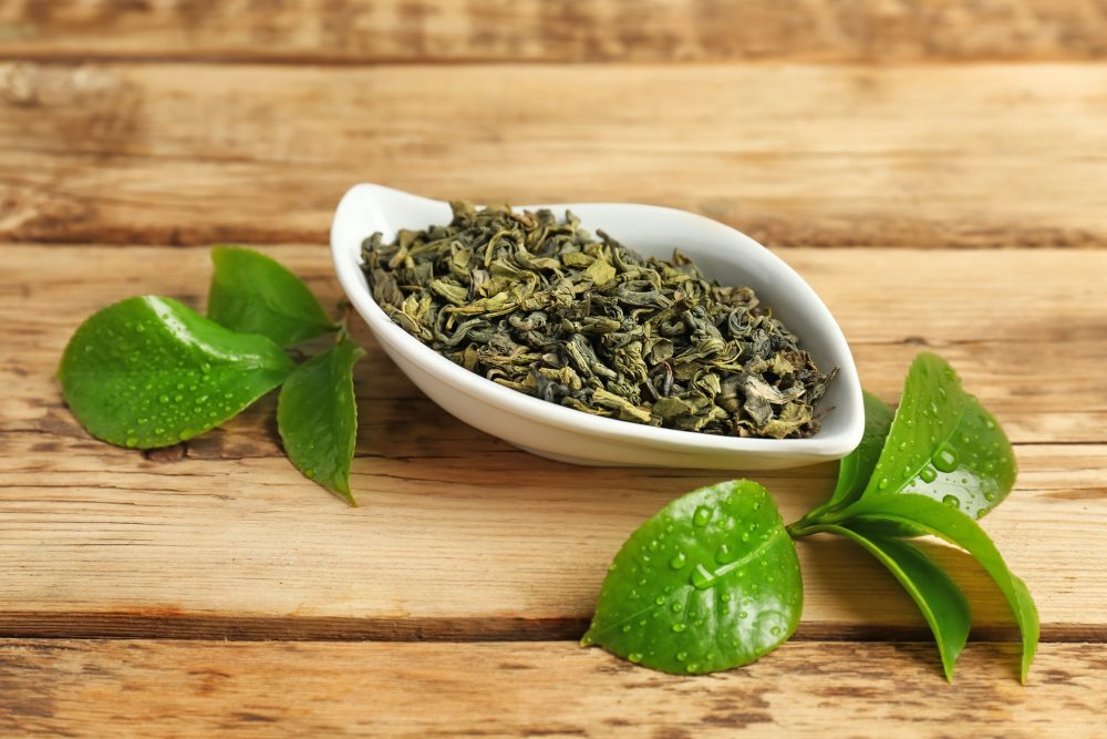 Green tea (Camellia sinensis)