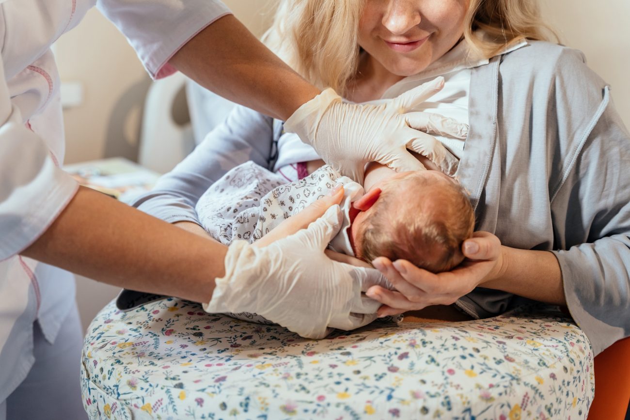 Young Breastfeeding Mother